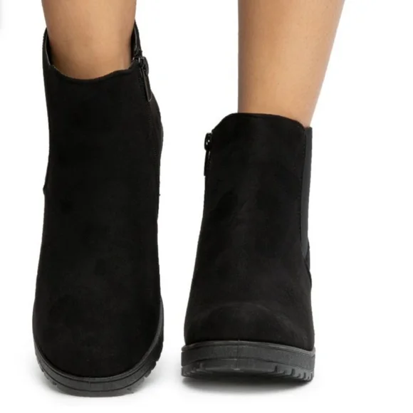 💗9,10 💗 Luna HEELED ANKLE BOOTIES - Picture 2 of 4